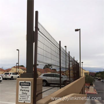 peach post for farm and garden fence